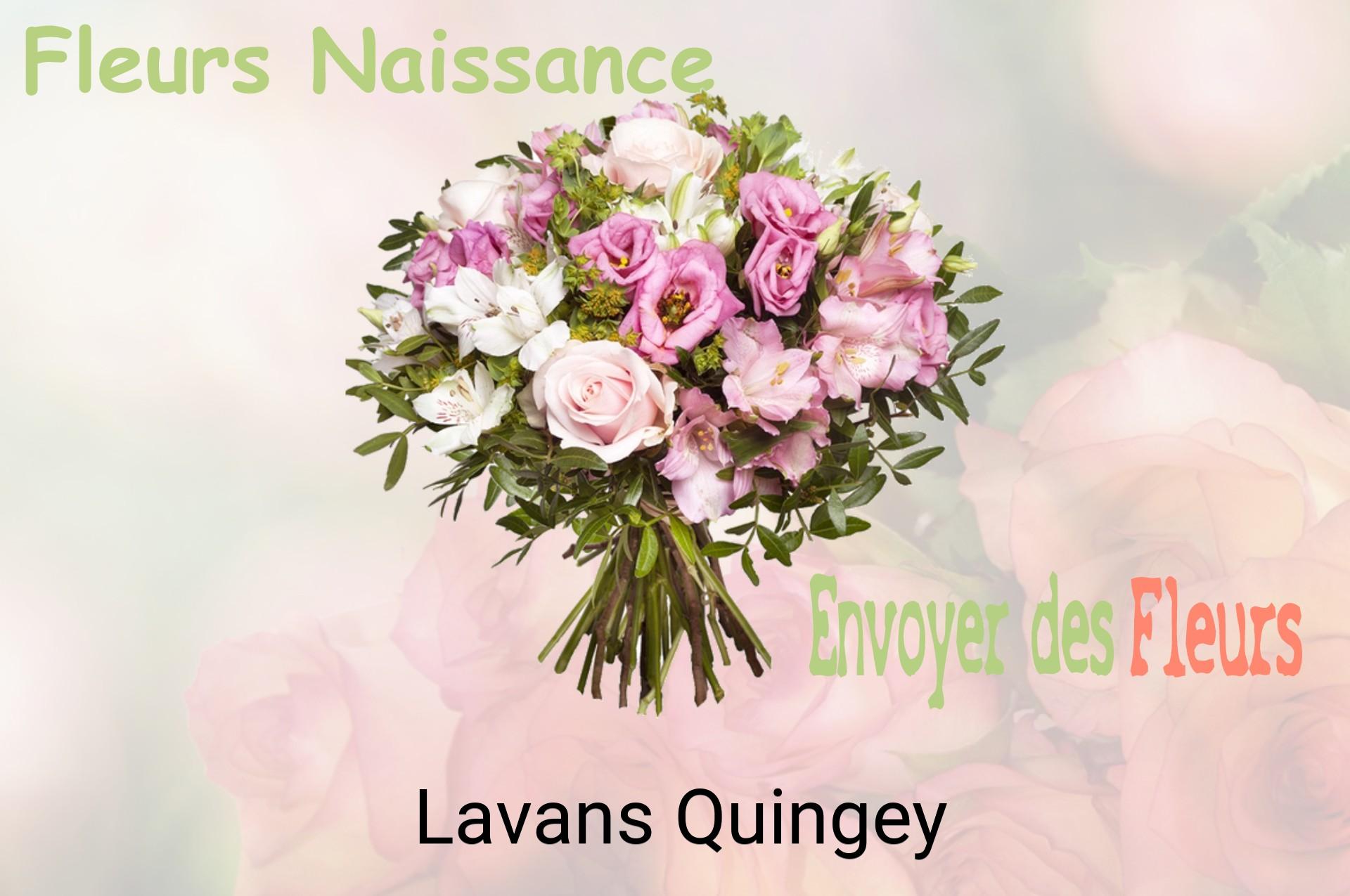 Bouquet de fleurs de naissance livré à Lavans-Quingey