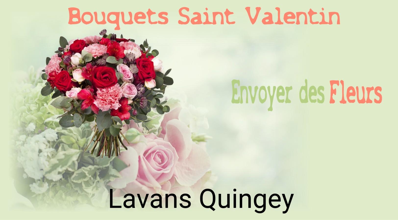 Roses de Saint-Valentin livrées à Lavans-Quingey